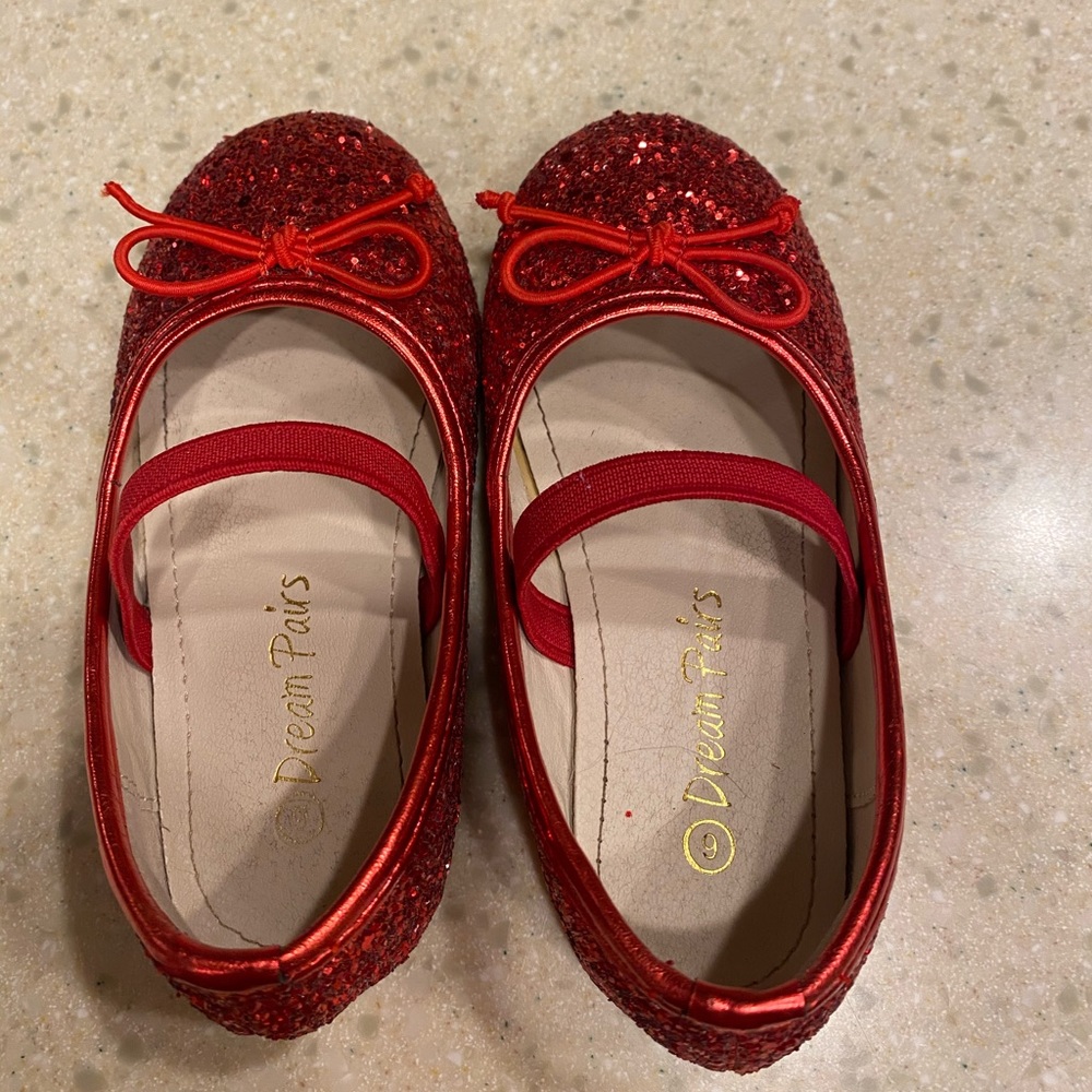 Ruby red slippers!  DOROTHY slippers!
